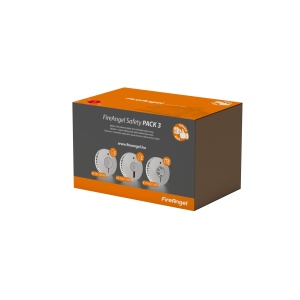 Fireangel Safety pack 3 - pachet economic de alarmă pentru detectarea fumului și a căldurii