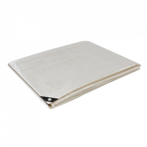 Foaie prelata cu armatura textila ,pvc heavy duty 3 x 4 m, rezistenta UV, impermeabila,Silverline - Img 1