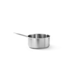 Fogantyús serpenyő, 3 literes, 20 cm átmérőjű x 9,5 cm magas, rozsdamentes acél, Hendi Kitchen Line sorozat