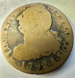FRANTA - LOUIS XVI - 2 SOLS 1792