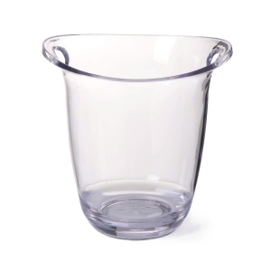 Frapiera / racitor vin, sampanie, Hendi, policarbonat transparent, 22 x 18.5 x 22. 6 cm