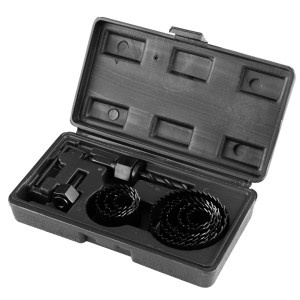 Freze pentru lemn cu adaptoare 19 - 64 mm, set de 12 buc.