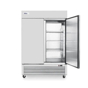 Frigider profesional ARKTIC by Hendi Kitchen Line cu 2 usi 1300 L 1382x800x(H)2100 mm otel inoxidabil -5/+5°C 6 rafturi potrivite pentru GN 2/1 - Img 2