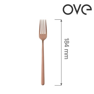 Furculiță de desert Amarone Bronze, OVE, 184 mm - Img 2