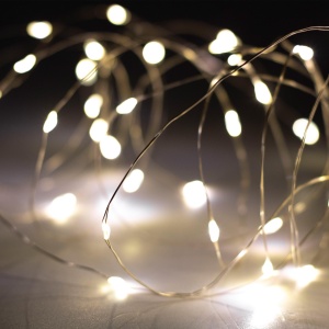 Ghirlanda solara cu LED-uri micro