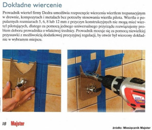 Gyémánt magfúró útmutató, Dedra - Img 4
