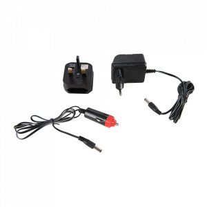 Hordozható munkalámpa belső akkumulátorral NI-Mh, 220v, 12V auto, 60 LED, 240 lm, Silverline - Img 2