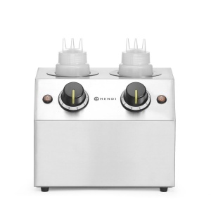 Incalzitor de ciocolata dublu 2x 650 ml , 30-65c, 230V 400W 270x223x(h)282