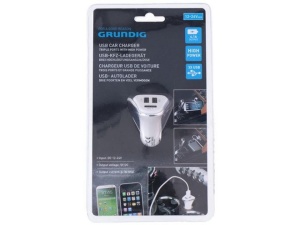 Incarcator auto cu 3 porturi USB tip A, Fast Charge, Multiple Protectii pentru siguranta si Incarcare rapida, Grundig - Img 6