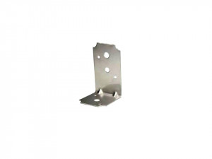 INOX fém szűrő, fához, 60 x 100 x 60mm , F.F. Group