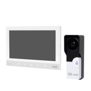 Interfon video, ecran tactil de 7", alb - Img 1