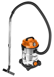 Ipari porszívó, 1400W, 30L, nedves/száraz felszívás, Neo
