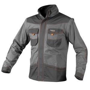 Jacheta de lucru cu maneci detasabile, 100% bumbac, marime XXL (58)