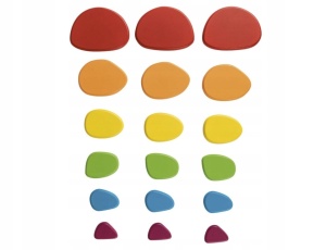 Joc 18 piese lemn pentru copii 1+, multicolor, Playtive - Img 2