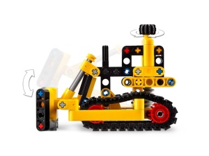 készlet LEGO Technic mini 42163, Buldózer lánctalpakkal, 195 darab - Img 9