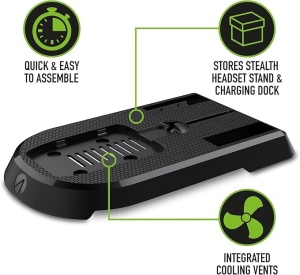 Kit gaming compatibil XBOX ONE, ONE S, ONE X, suport incarcare joystick, suport casti, acumulator controler, Stealth SX-C60 - Img 7