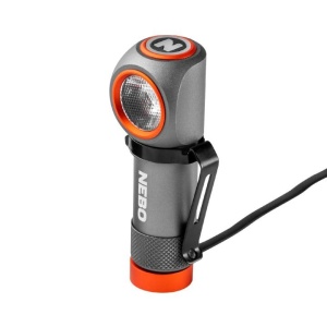Lanterna premium pentru frunte sau portabila, LED COB, 600 lumeni, acumulator, NEBO EINSTEIN 600+ - Img 2