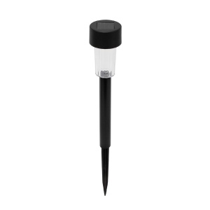Lumină solară de grădină, plastic negru, set 24 buc - Img 2