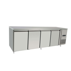 Masa frigorifica 4 usi, fara rebord, Arktic, Profi Line, GN 1/1, 220-240V/400W, 2230x700x(H)839mm