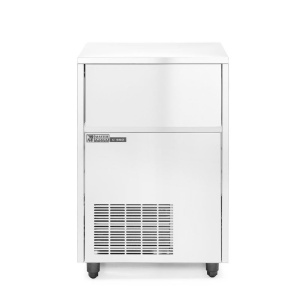 Masina cuburi de gheata, Master Frost & Hendi, otel inoxidabil, 66 kg/24 h, cub forma de clopotel, cu gauri hexagonale / 18 gr, 230 V/720 W, 600x580x(H)840 mm - Img 2
