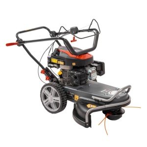 Masina pentru tuns iarba pentru teren denivelat, iarba mare, motor benzina 173 cm³, taiere cu guta, suprafata lucru 56cm, tractiune la roti, Dedra - Img 8