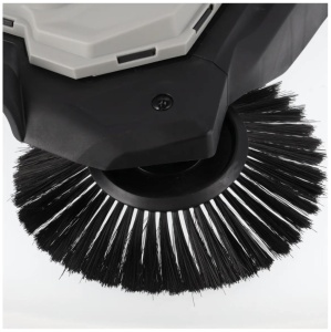 Maturatoare manuala curte, alee, suprafete mari, actionare prin impingere, latime trecere 65cm, cos 18L, Dedra - Img 5
