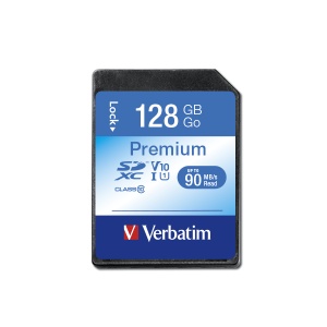 MEMORIE SD CARD VERBATIM 128GB CLASA 10 "44025"