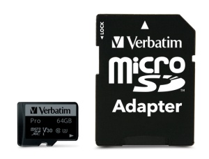 MEMORIE SD CARD VERBATIM 64GB CLASA 10 ADAPTOR INCLUS "47042" - Img 2