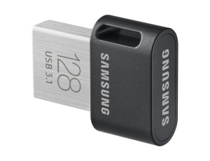 MEMORIE USB SAMSUNG 128 GB, USB 3.1, profil mic, carcasa plastic, negru, "MUF-128AB/APC"