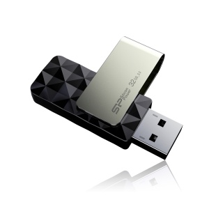 Memorie USB USB Blaze B30 32GB USB 3.0 Black "SP032GBUF3B30V1K" - Img 2