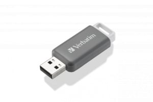 MEMORIE USB VERBATIM DATABAR 128GB USB 2.0, GRI "49456" - Img 3
