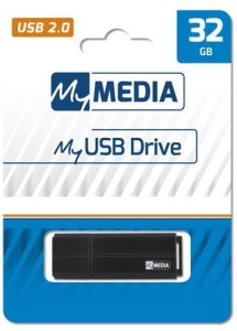 MEMORIE USB VERBATIM MYMEDIA, USB 2.0, 32GB, NEGRU "69262" - Img 2