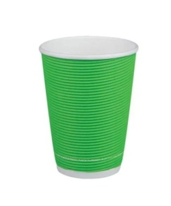 Mix 500 darabos duplafalú papírpohár készlet kávéhoz, teához, 350ml, 12oz, többszínű minta - Img 2