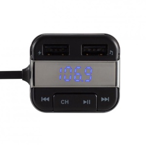 Modulator auto FM, bluetooth, LED RGB, incarcator, hands free, SAL FMBTMIC - Img 4
