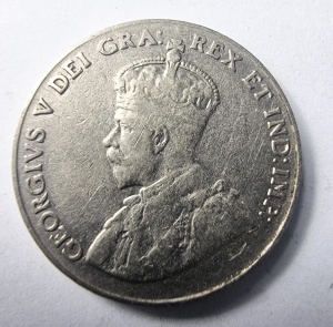 Moneda Canada - George V - 5 Cents 1929 - Img 2