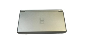 Nintendo DS Lite játékkonzol, USG-001 modell, japán változat, fényes ezüst, szürke, eredeti dobozban, minden tartozékkal együtt, A+ minősítésű, használt - Img 3