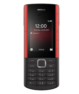 Nokia 5710 XpressAudio mobiltelefon, két SIM-kártyás, 4G, vezeték nélküli fülhallgatóval, fekete