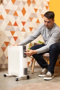 Olajtüzelésű elektromos radiátor, 11 elem, 2,5 kW, 2 fokozat, termosztát, ALB, Neo - Img 10