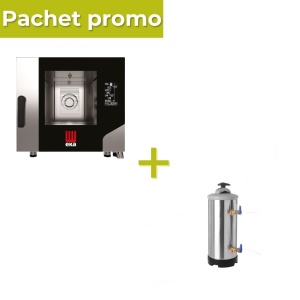 Pachet Cuptor Millennial 5xGN 1/1 + Dedurizator apa 12L