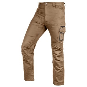 Pantaloni de lucru Mix&Match, Canvas, maro, marimea XS