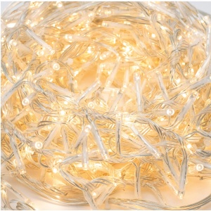 Perdea luminoasă cu LED-uri de tip cluster, cu lumină rulantă, 8pr, IP44