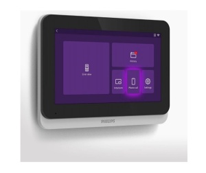 Philips WelcomeEye Connect 3 videó ajtónyitó telefonkészlet, Wi-Fi, 7" érintőképernyő, 3K kamera, 3K éjjellátó, 3K, okostelefonos vezérlés, RFID és QR hozzáférés - Img 7