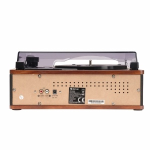 Pick-up vinil tip retro cu boxe incorporate, amplificare incorporata, bluetooth, Denver VPB-262 - Img 10