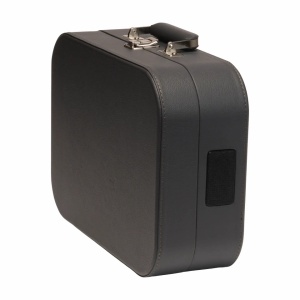 Pick-up vinil tip valiza cu boxe incorporate,amplificare incorporata, port USB transfer media, NEGRU, DENVER - Img 6