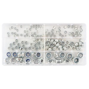 Piulite autoblocante, set de 146 buc.