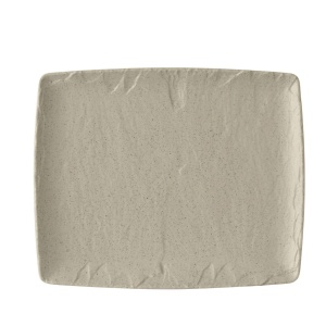 Platou din melamină Rock, bej, GN 1/2, 265x325mm Fine Dine - Img 1