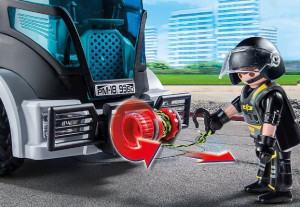 Playmobil City Action - Camionul echipei SWAT - Img 2