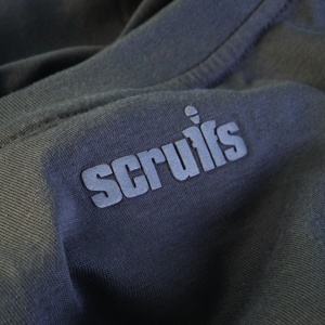 Prémium póló, 100% pamut, 180 g/m2, grafitszürke, XL-es méret, slim fit, Scruffs, Scruffs, Scruffs - Img 8