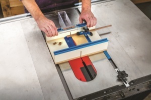 Professzionális eszköz finom vágásokhoz, kis tárgyakhoz, körasztal kompatibilis, Rockler - Img 2