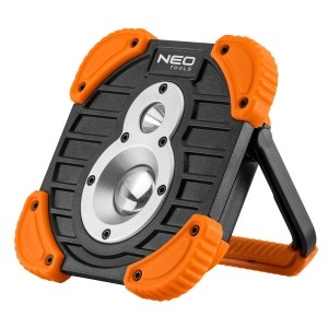 Proiector cu acumulator reincarcabil, 3.7V Li-Ion, 750 lm + 250 lm COB, cablu USB si incarcator incluse